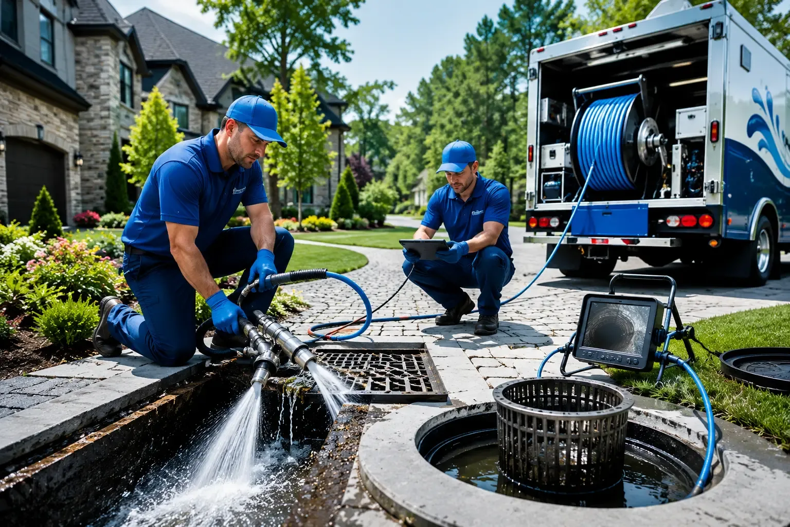Local outdoor drain cleaning professionals in Weaverville, NC